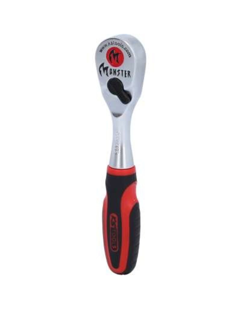 KS TOOLS 1/4" Monster Bit-omschakelbare ratel, 125mm - 935.1495