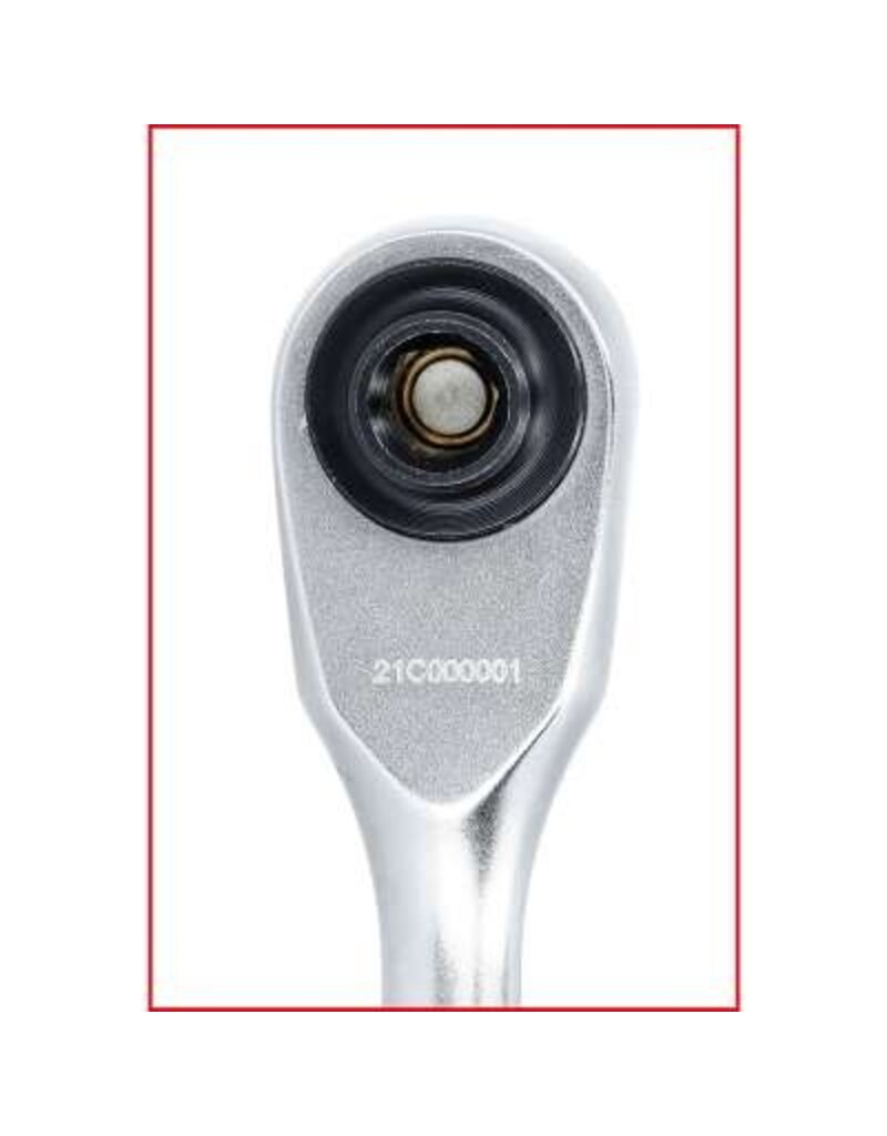 KS TOOLS 1/4" Monster Bit-omschakelbare ratel, 125mm - 935.1495