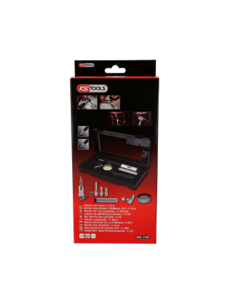 KS TOOLS Micro-soldeerset, 11-dlg - 960.1160