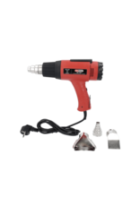 KS TOOLS Heteluchtpistool set, inclusief 4 opzetstukken - 960.1190