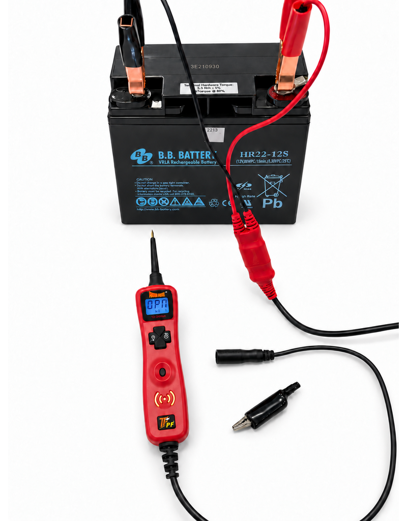 Power Probe Nieuw 3 rood met Power Flow