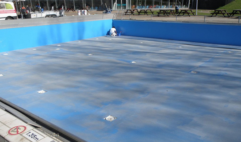 Zwembadverf Basecoat