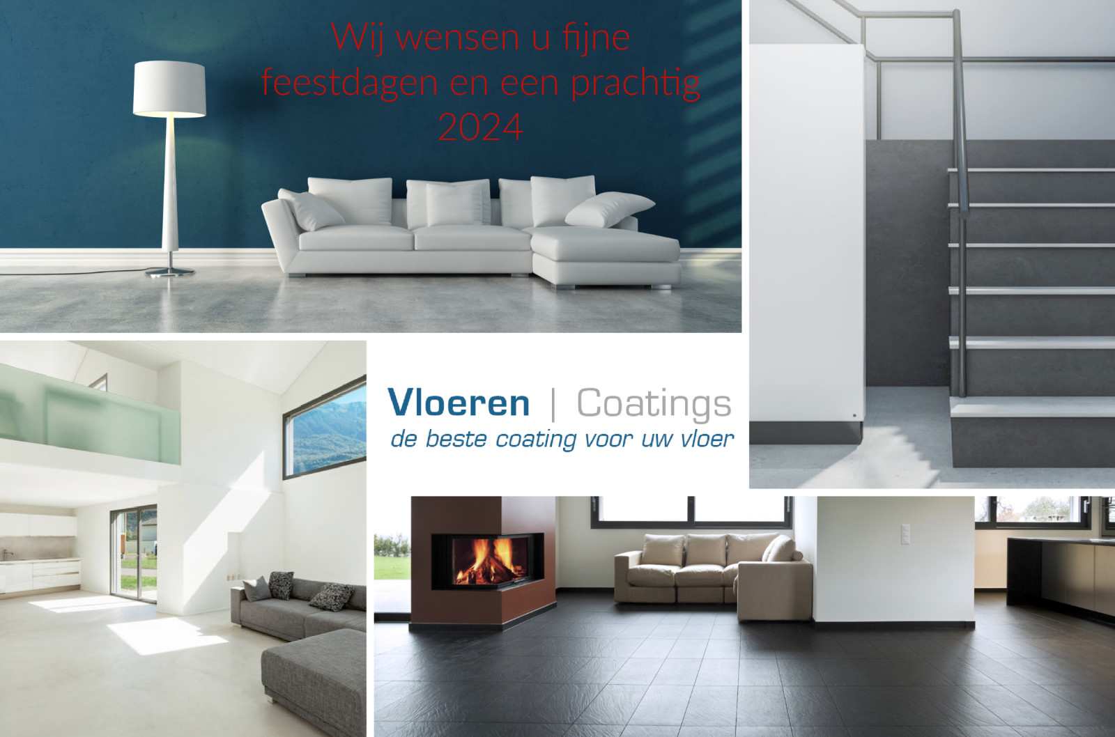 Vloeren Coatings wenst u fijne dagen