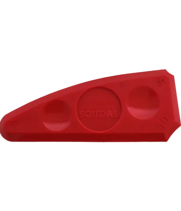 Soudal Kitset – Acryrub CF2 Wit – Inclusief Skelet Pistool Oranje, 4-delige Spatelset & Swipex Reinigingsdoekjes | Complete Afwerkset