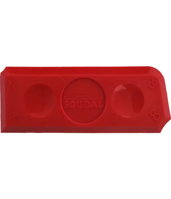 Soudal Kitset – Acryrub CF2 Wit – Inclusief Skelet Pistool Oranje, 4-delige Spatelset & Swipex Reinigingsdoekjes | Complete Afwerkset
