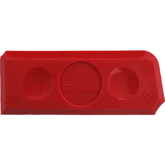 Soudal Kitset – Acryrub CF2 Wit – Inclusief Skelet Pistool Oranje, 4-delige Spatelset & Swipex Reinigingsdoekjes | Complete Afwerkset