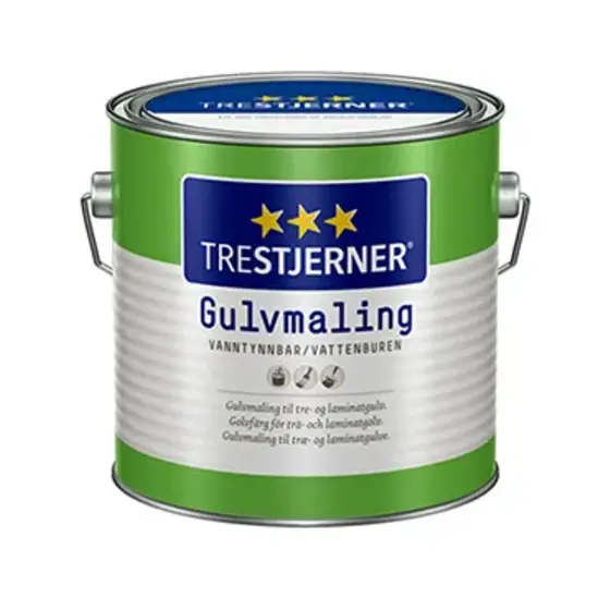 Trestjerner Gulvmaling