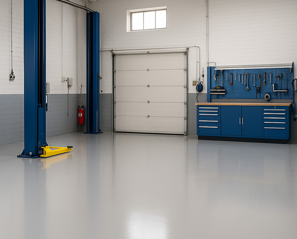 Epoxy of PU? De beste keuze voor uw garagevloer of werkplaats