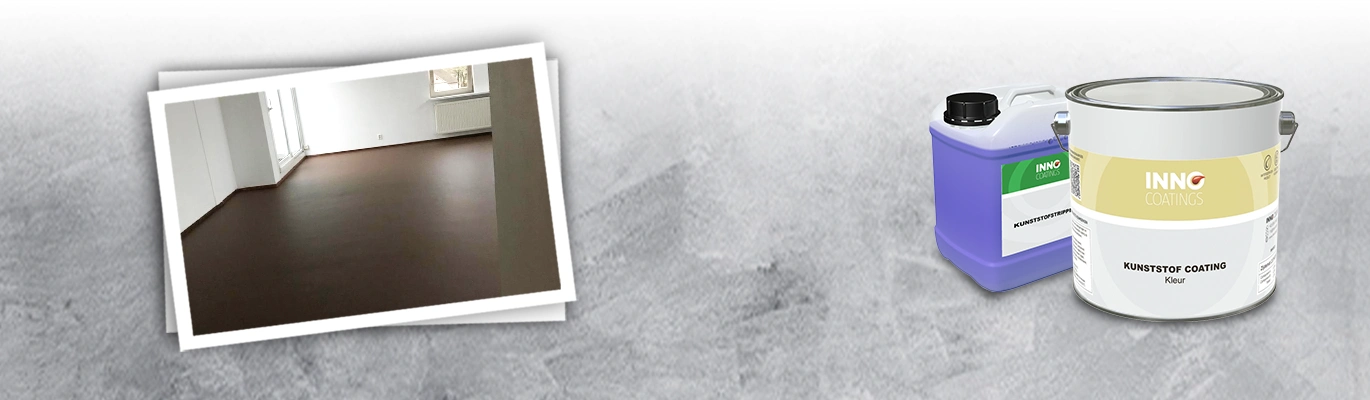 Oude vinylvloer verven