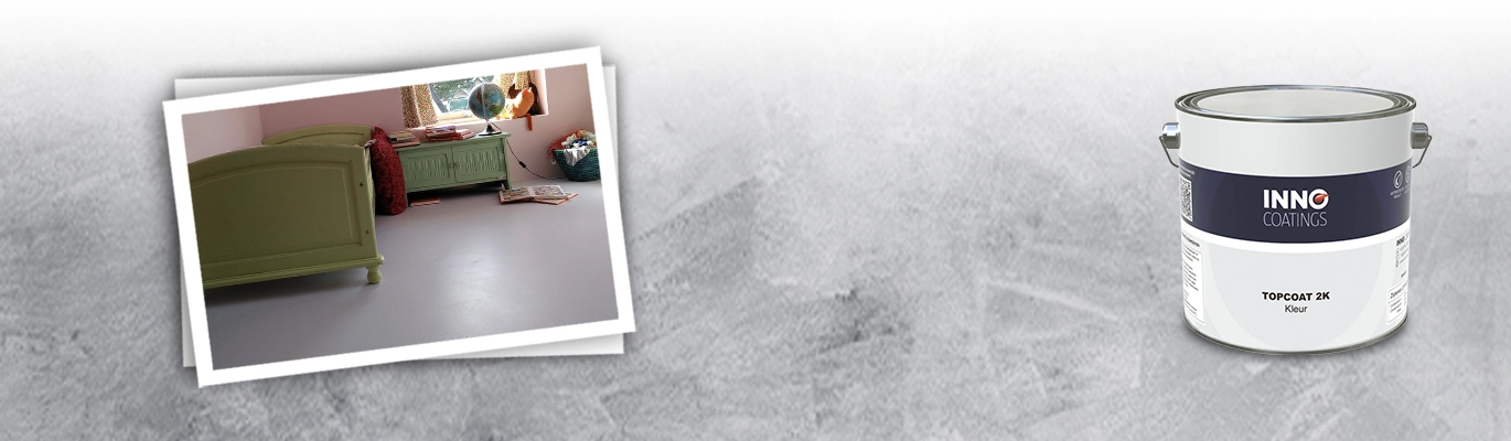 Egalinevloer dekkend verven