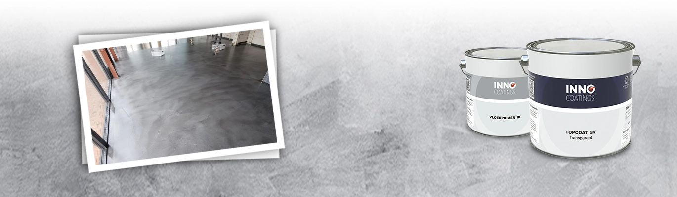 Betonlook voor egalinevloer