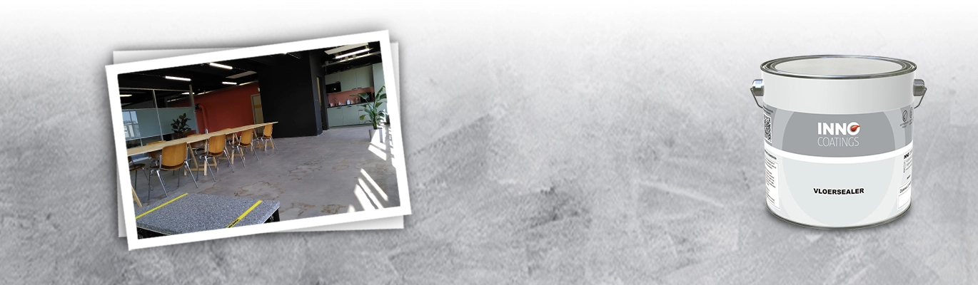 Cementdekvloer sealen