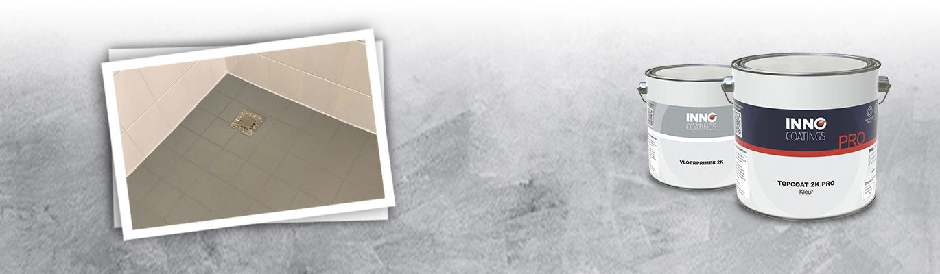 Badkamer tegels verven betonverf