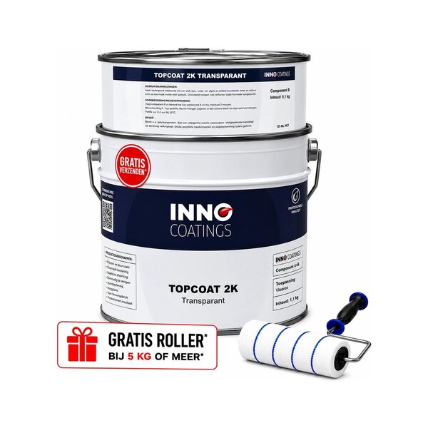 Topcoat 2K Transparant mat