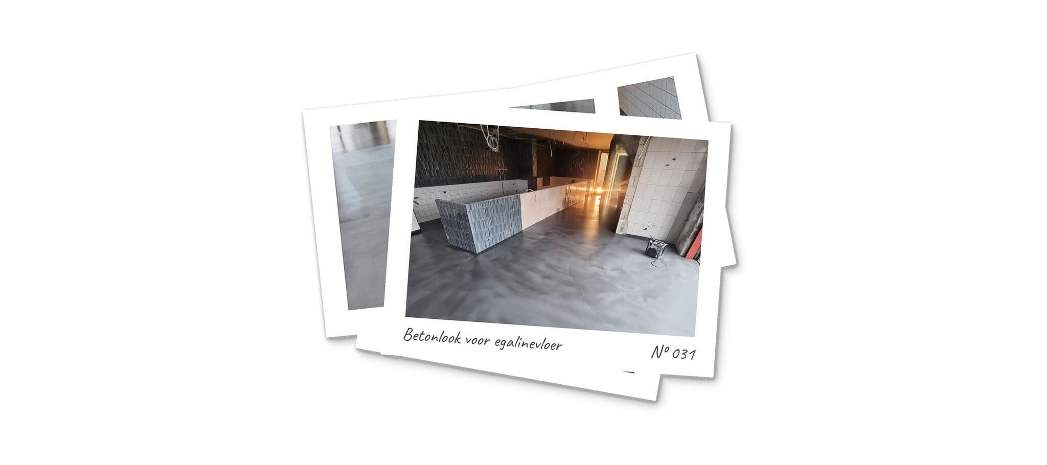 Betonlook voor egalinevloer