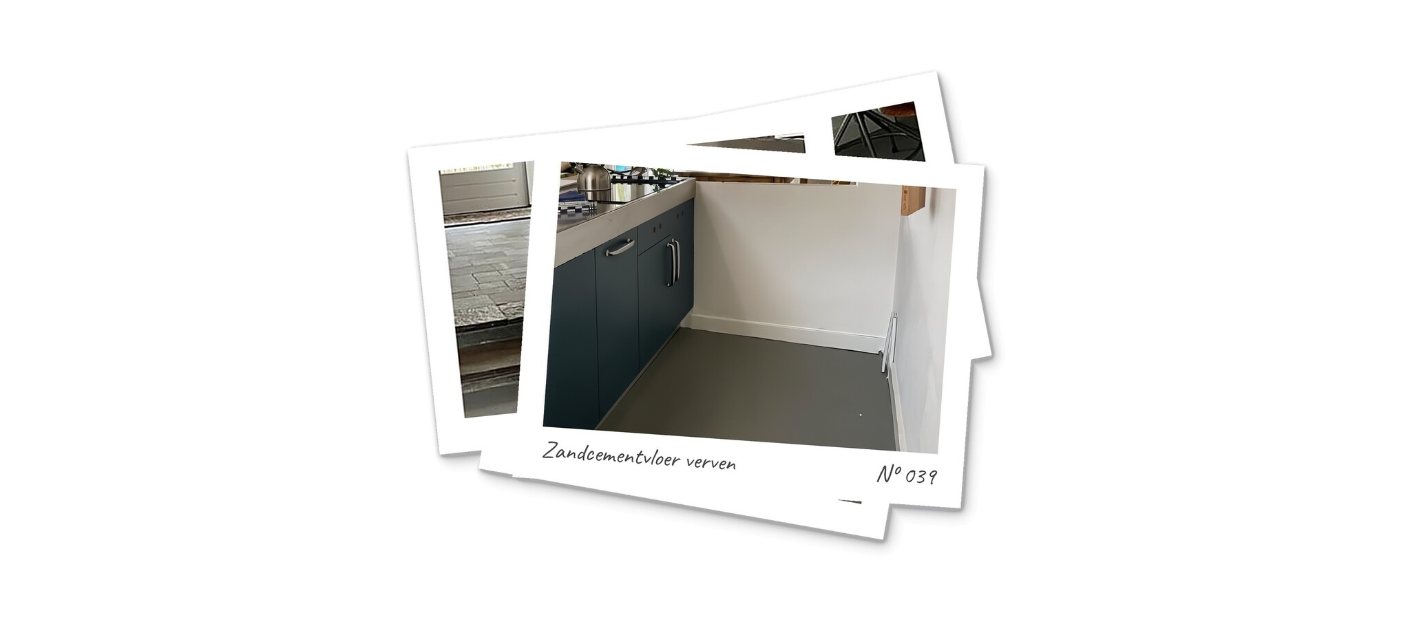Zandcementvloer verven