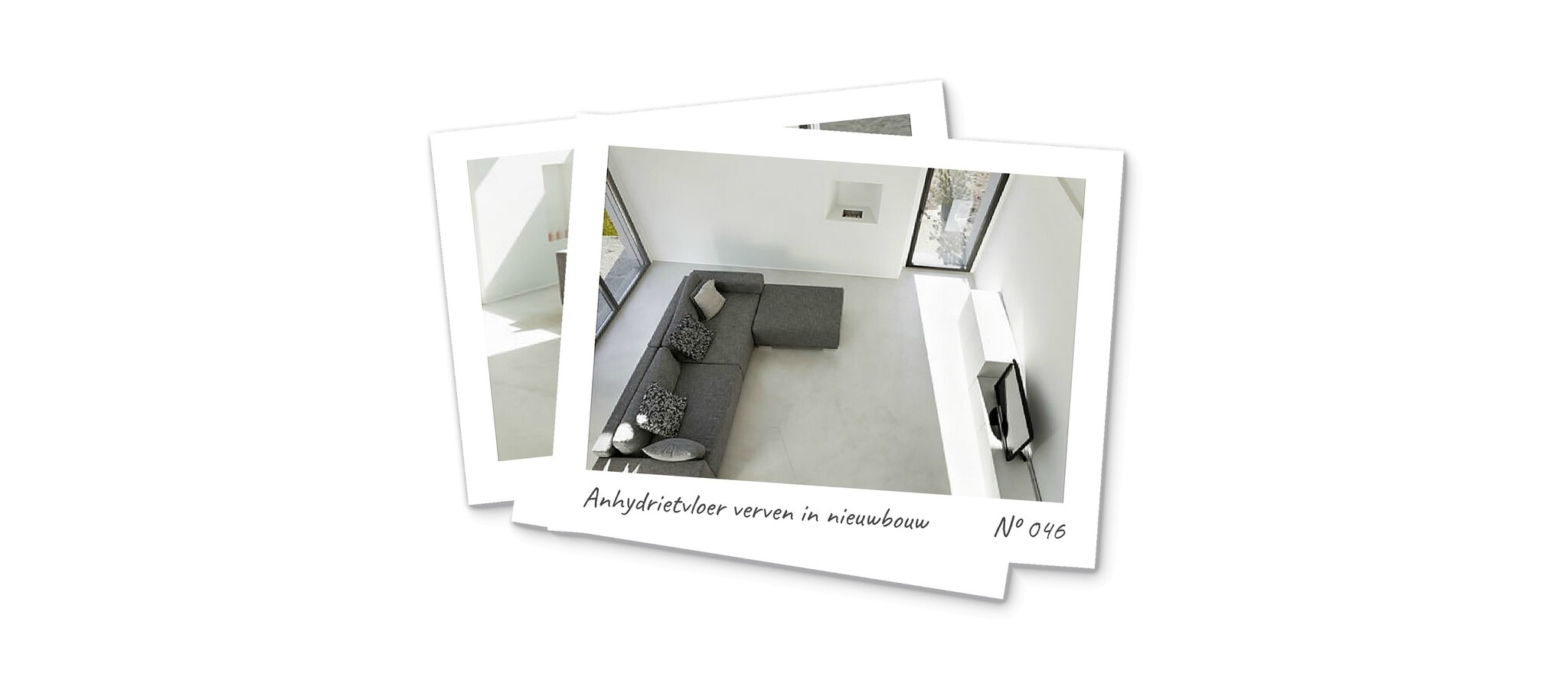 Anhydrietvloer verven in nieuwbouw