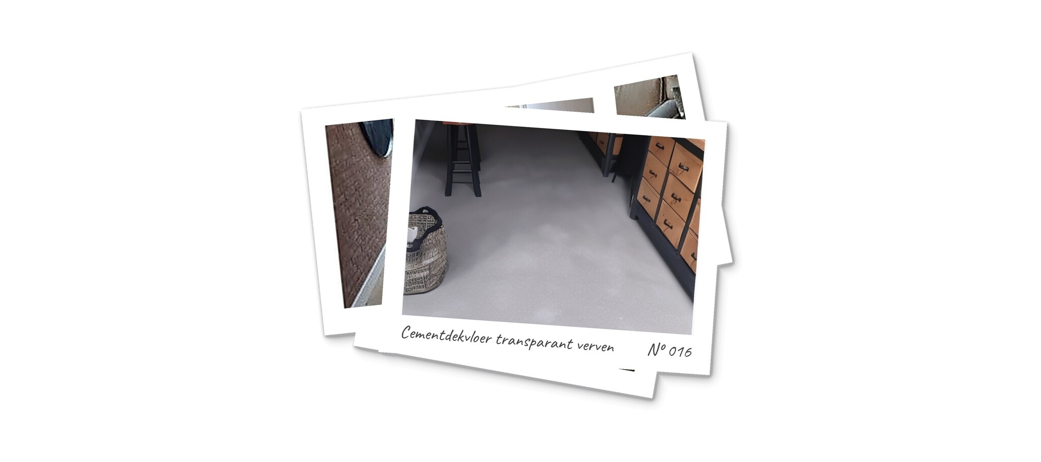 Cementdekvloer transparant verven