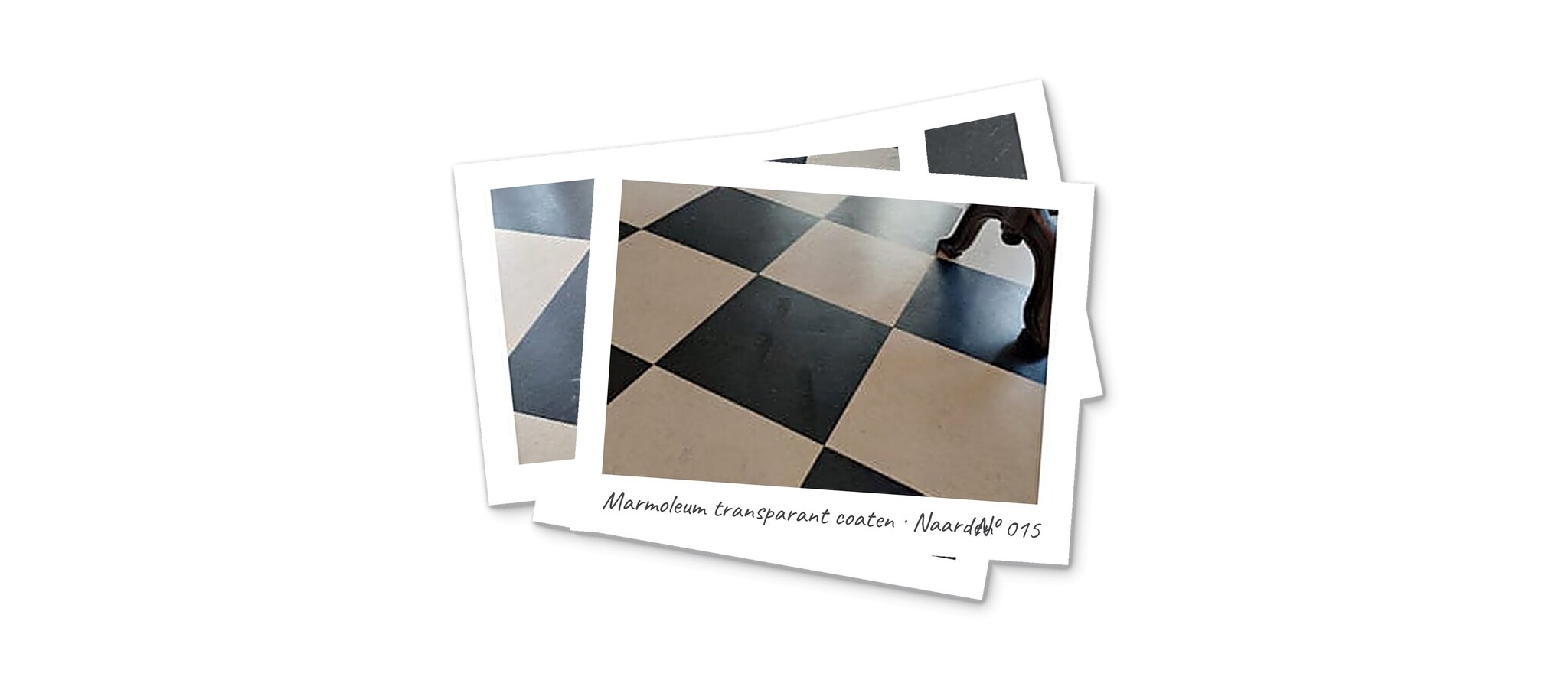 Marmoleum transparant coaten