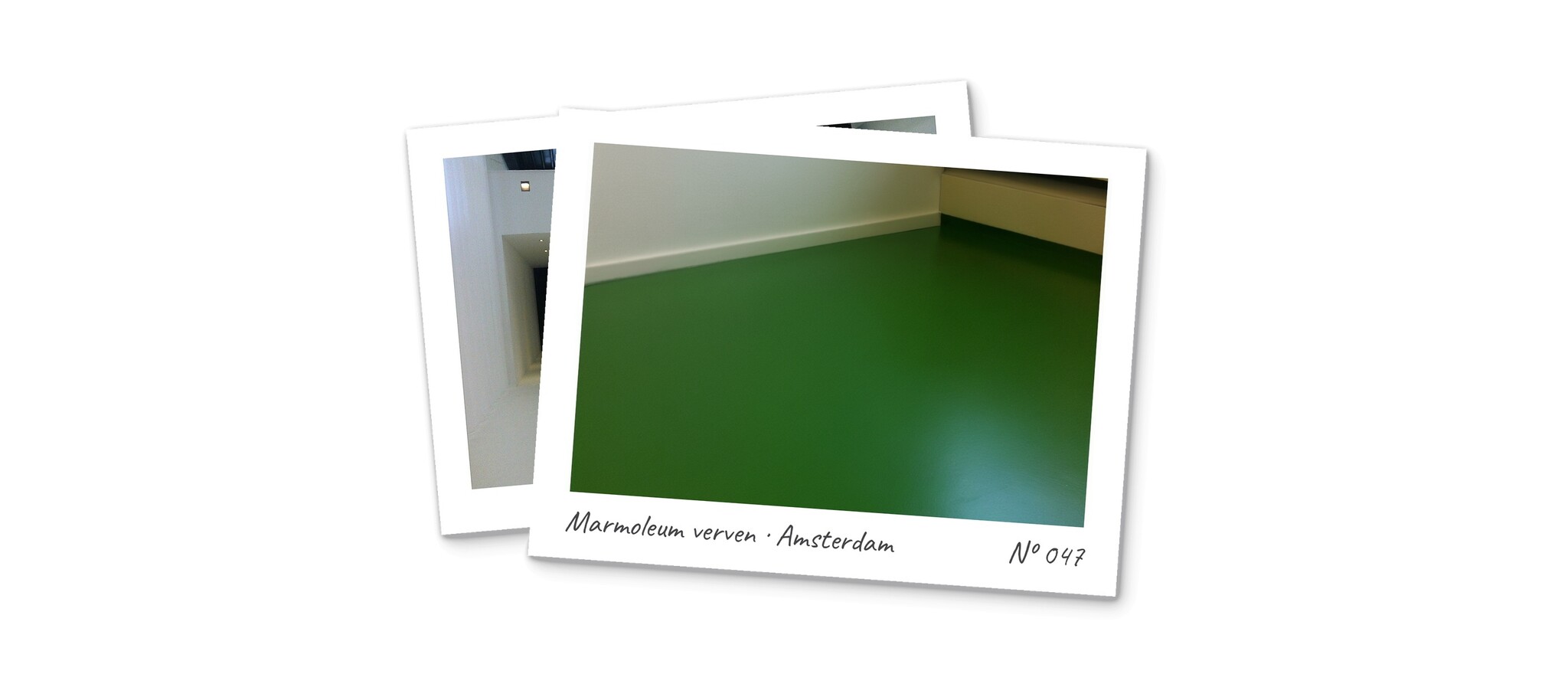 Marmoleum verven