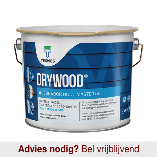 Teknos Drywood Verf voor Hout Master GL