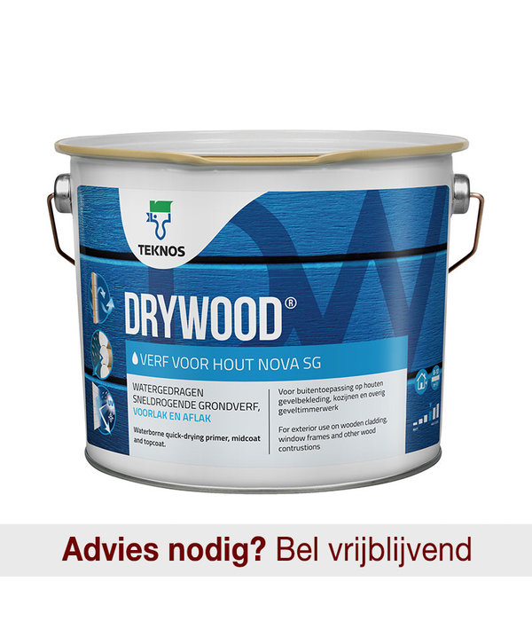 Teknos Drywood Drywood Verf voor Hout Nova - SG