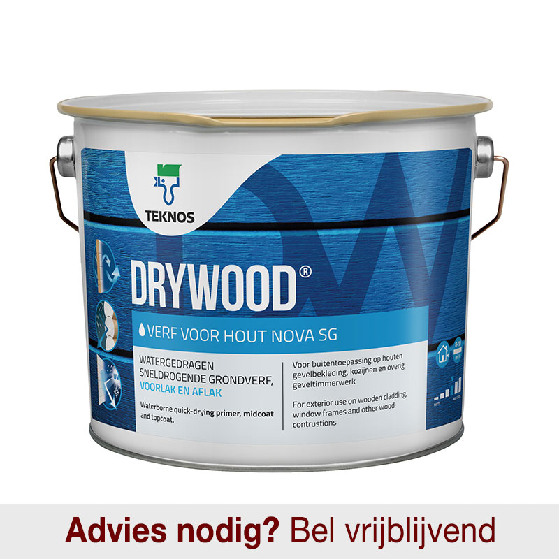 dagboek uitspraak Lil Drywood Verf voor Hout Nova - SG | Zijdeglans Houtverf voor Buiten