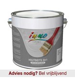 Inno Coatings Houtbeits 2in1 Dekkend - Grijze beits