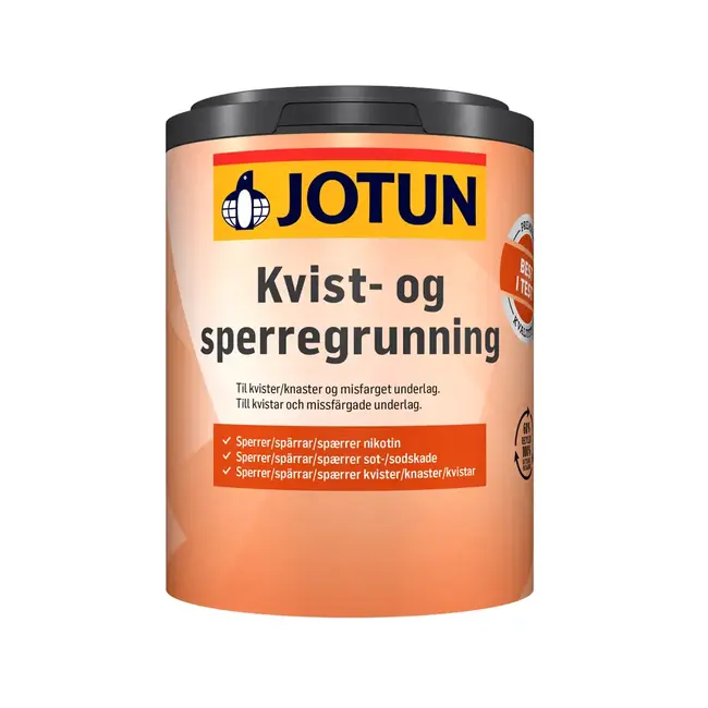 Jotun Kvist og Sperregrunning, isolierende Grundierung für innen