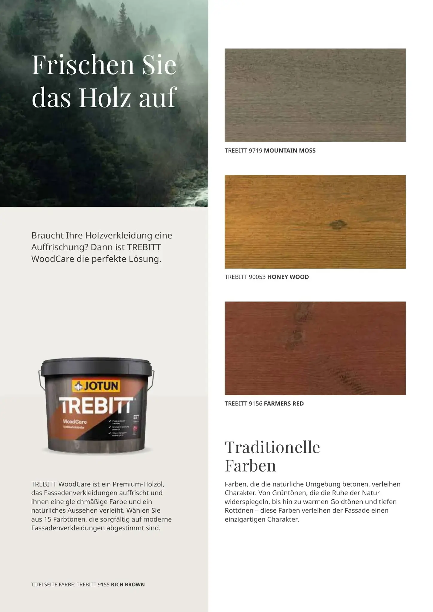 Jotun Trebitt Woodcare Farbtonkarte pagina 2