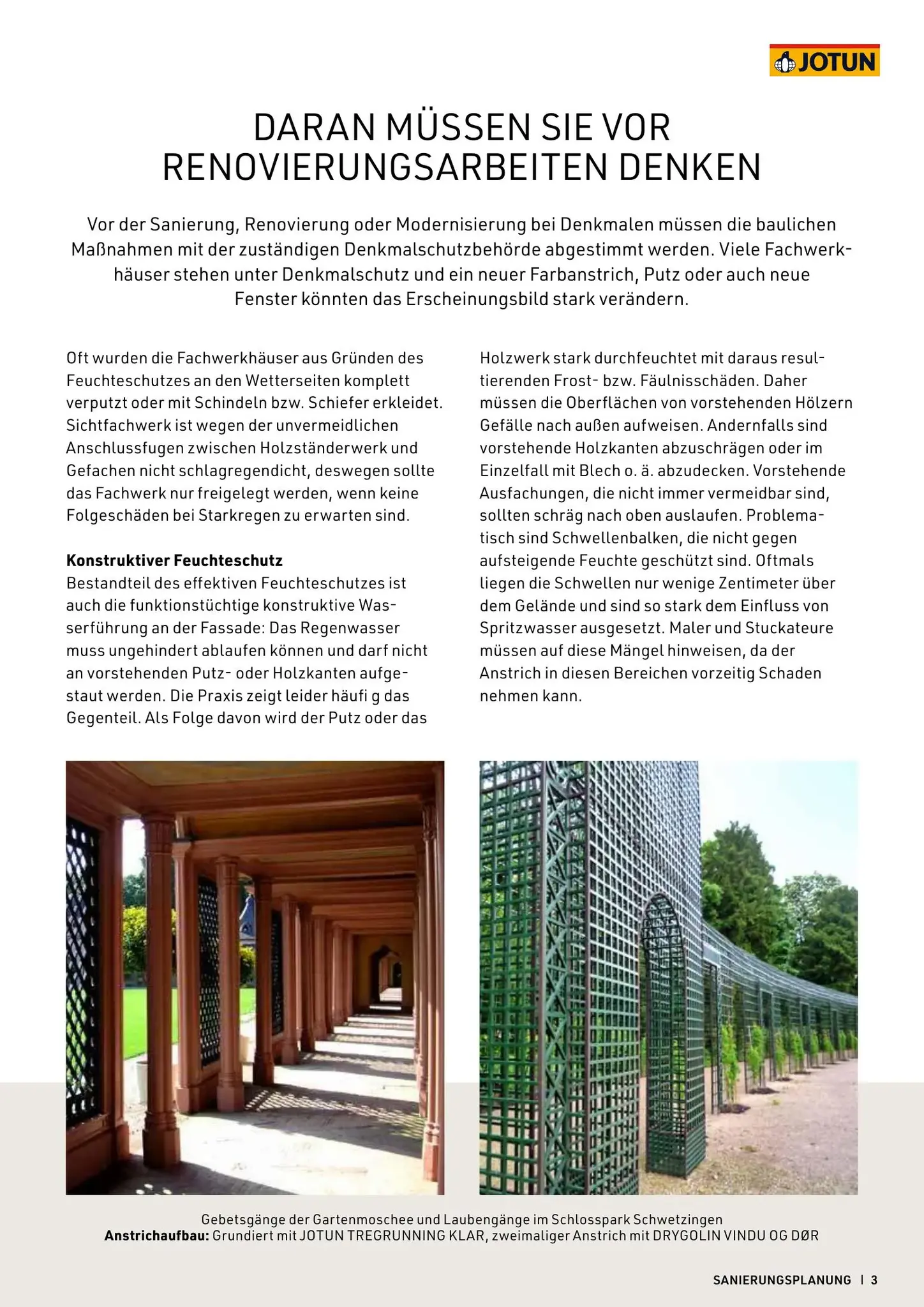 Jotun Denkmalpflege brochure pagina 3