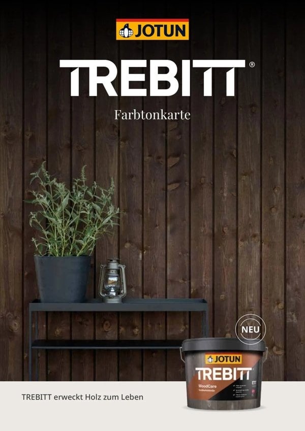 Trebitt Woodcare Farbtonkarte — cover