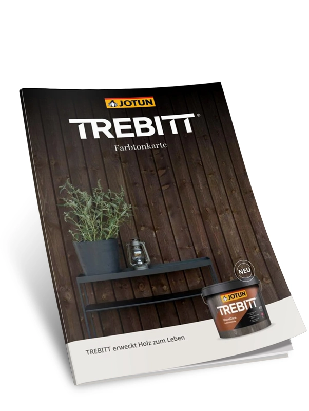Trebitt Woodcare Farbtonkarte — cover