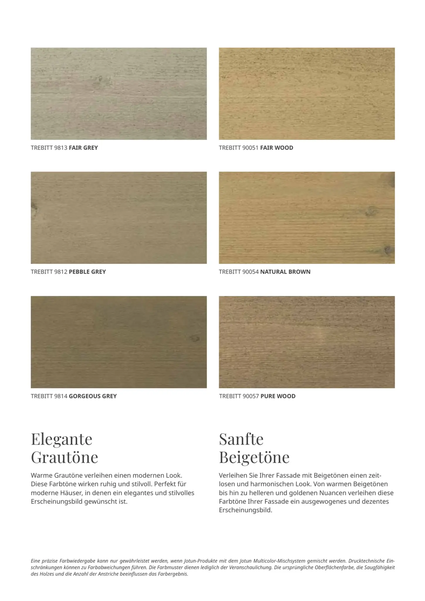 Jotun Trebitt Woodcare Farbtonkarte Seite 3