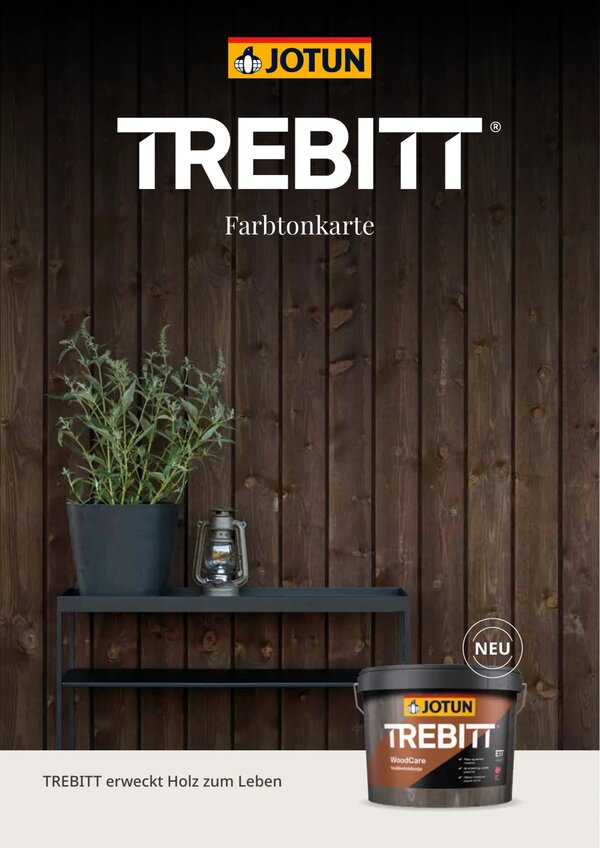 Trebitt Woodcare Farbtonkarte