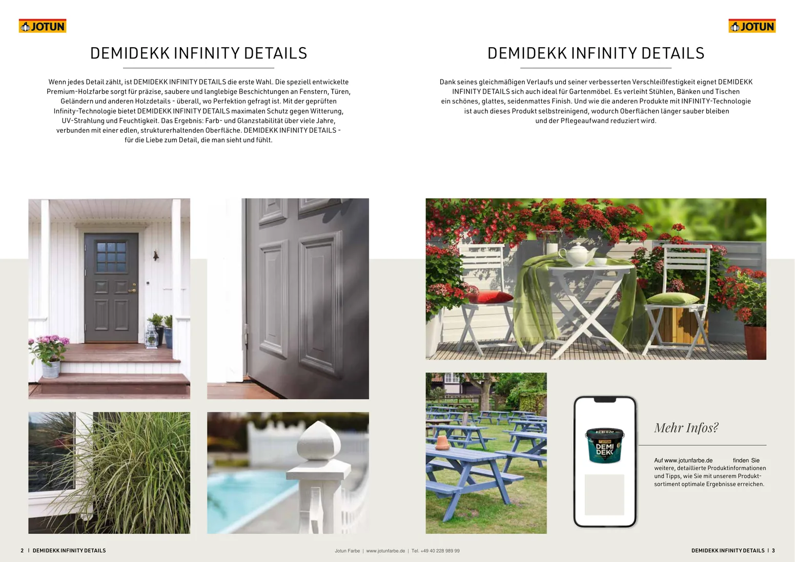 Broschüre Demidekk Infinity Details Seite 2