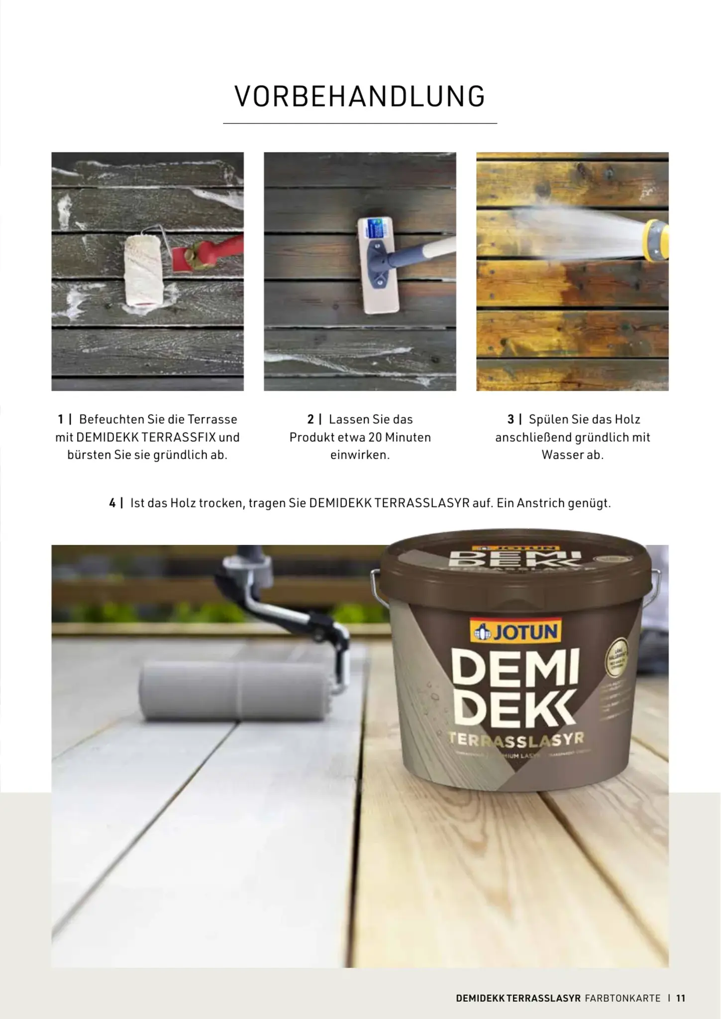 Broschüre Demidekk Terrasslasyr Seite 11