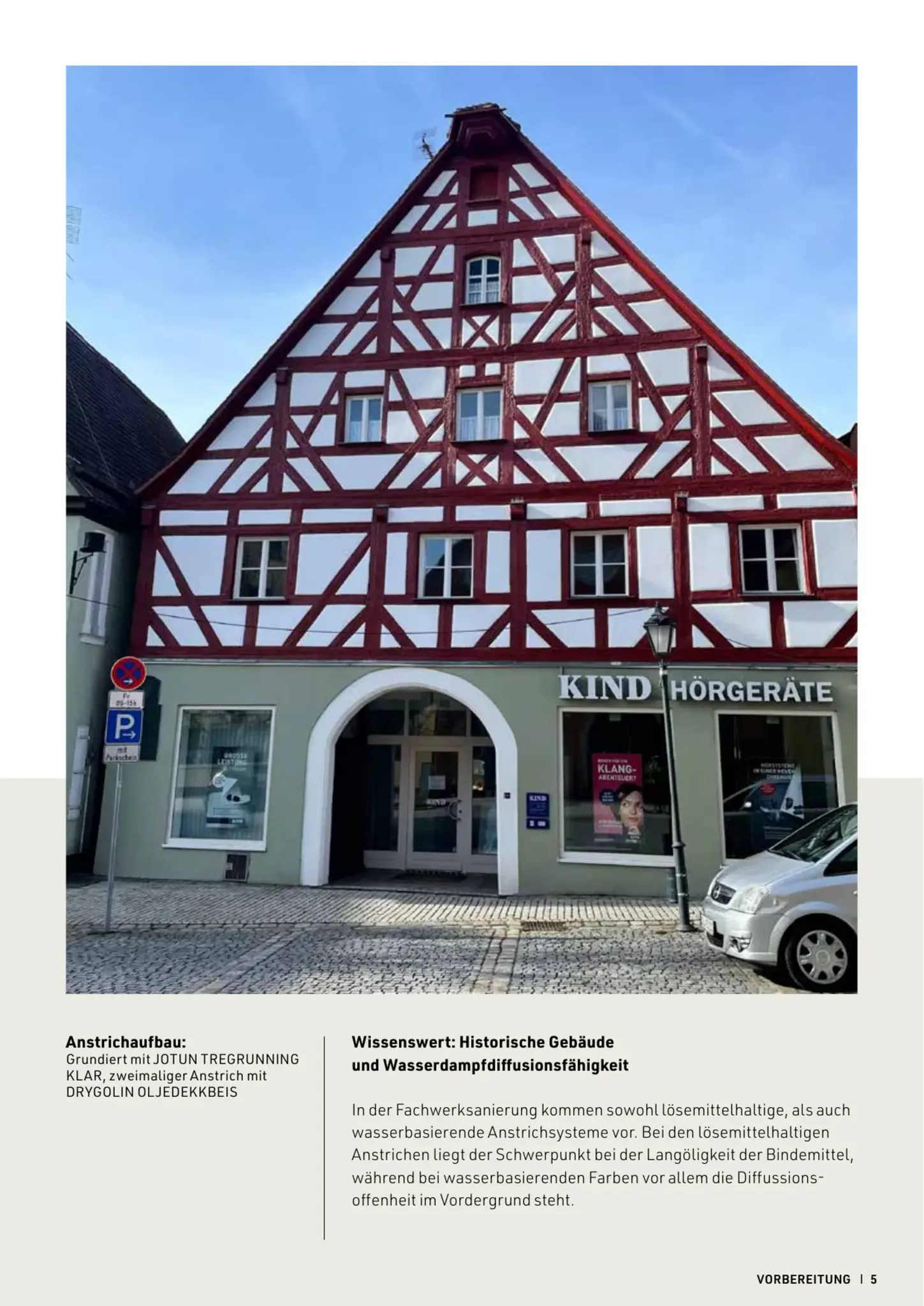 Jotun Denkmalpflege Broschüre Seite 5