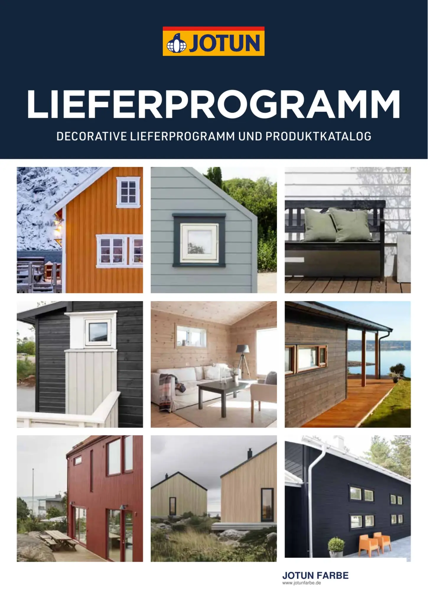 Jotun Lieferprogramm Produktkatalog Seite 1