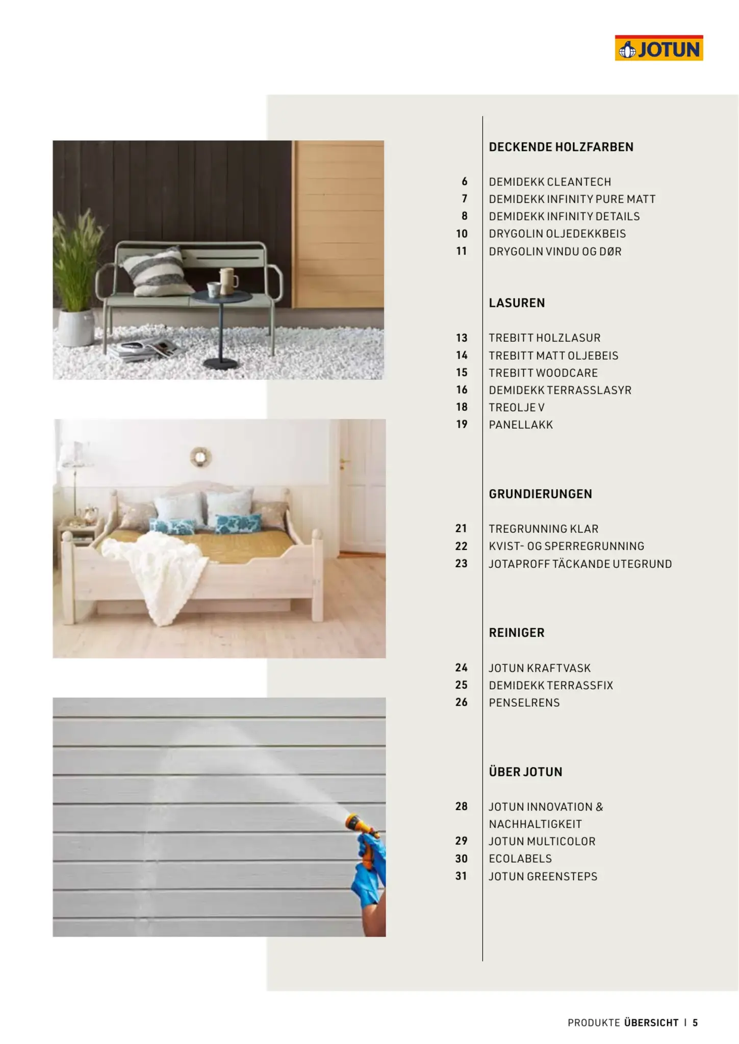 Jotun Lieferprogramm Produktkatalog Seite 4