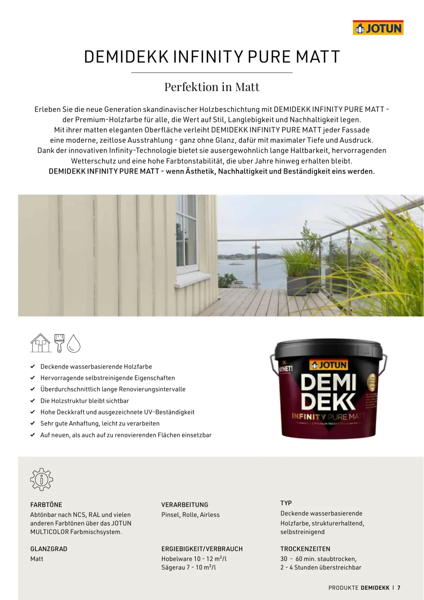 Jotun Lieferprogramm Produktkatalog Seite 6