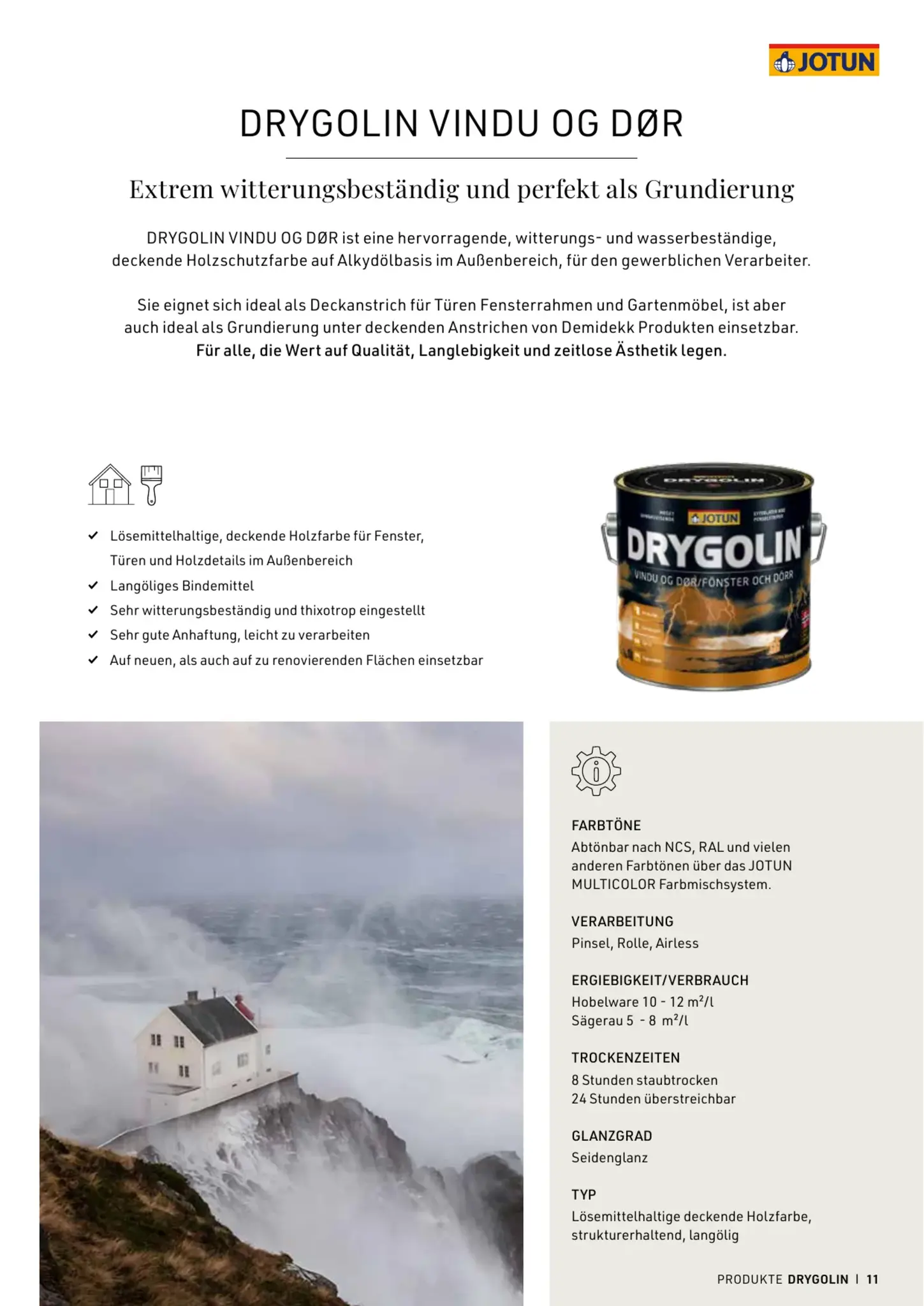 Jotun Lieferprogramm Produktkatalog Seite 10