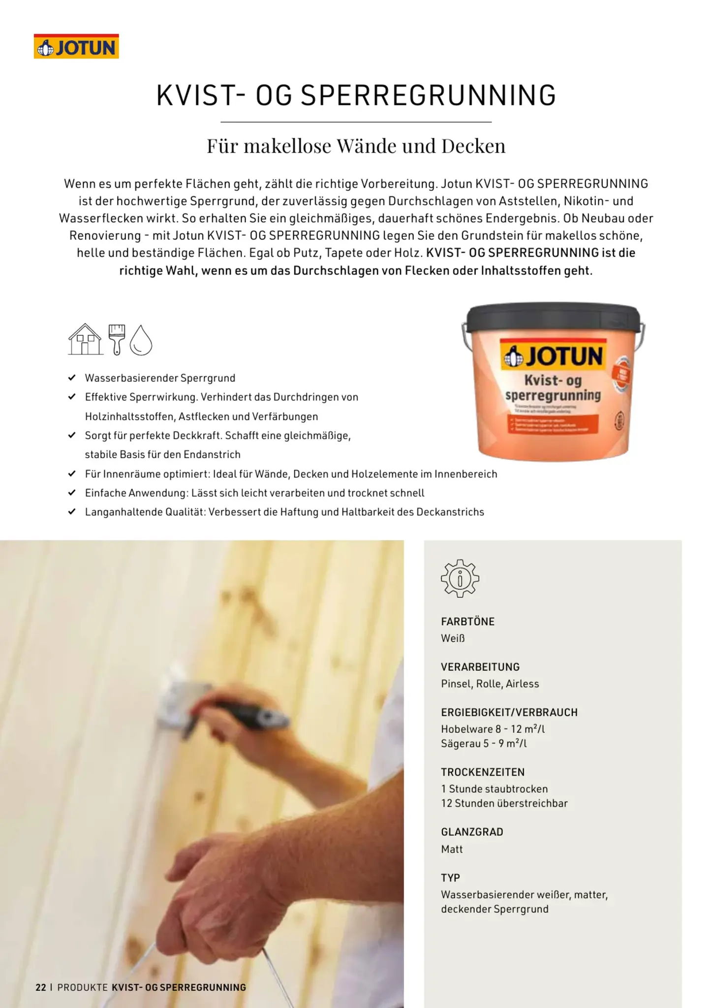 Jotun Lieferprogramm Produktkatalog Seite 21