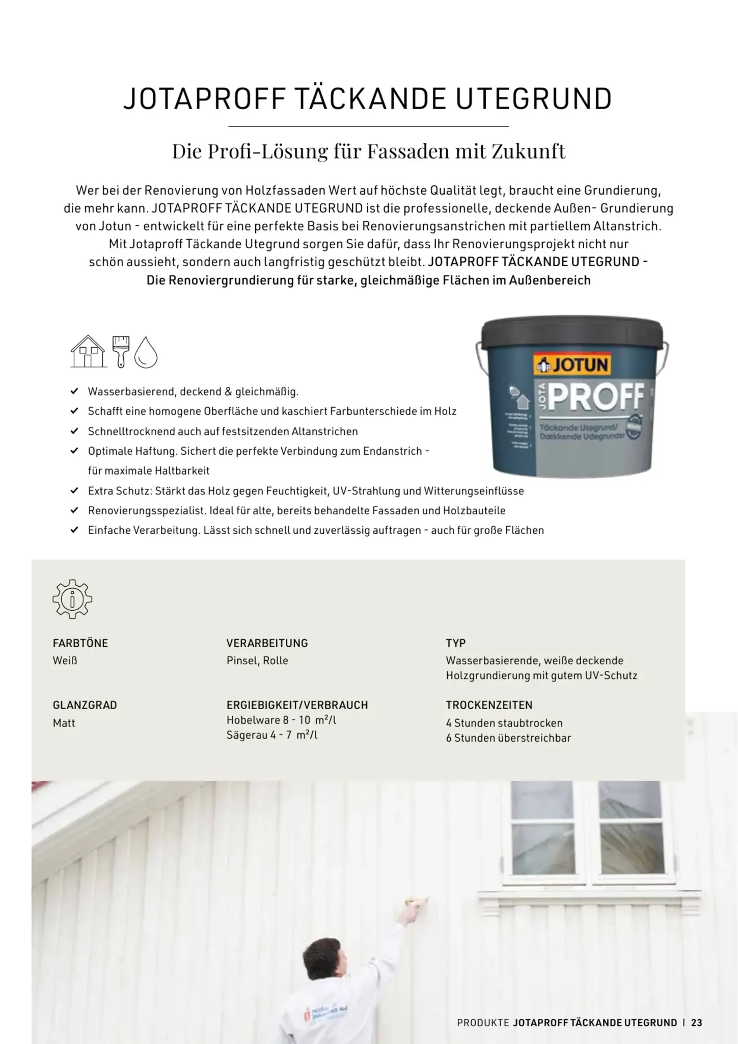 Jotun Lieferprogramm Produktkatalog Seite 22