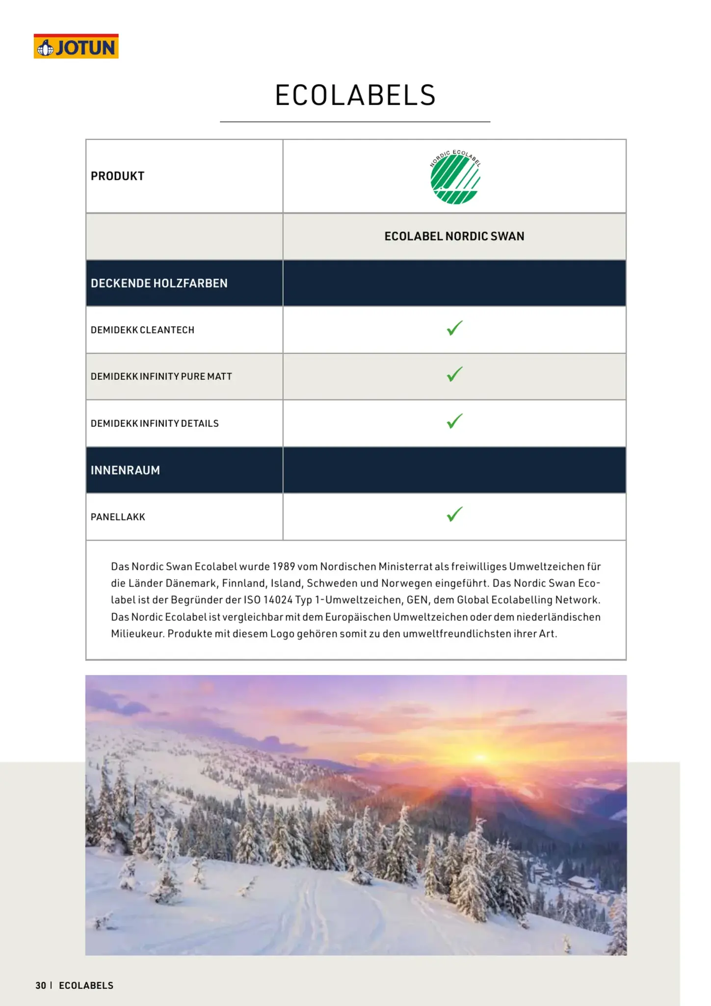 Jotun Lieferprogramm Produktkatalog Seite 29
