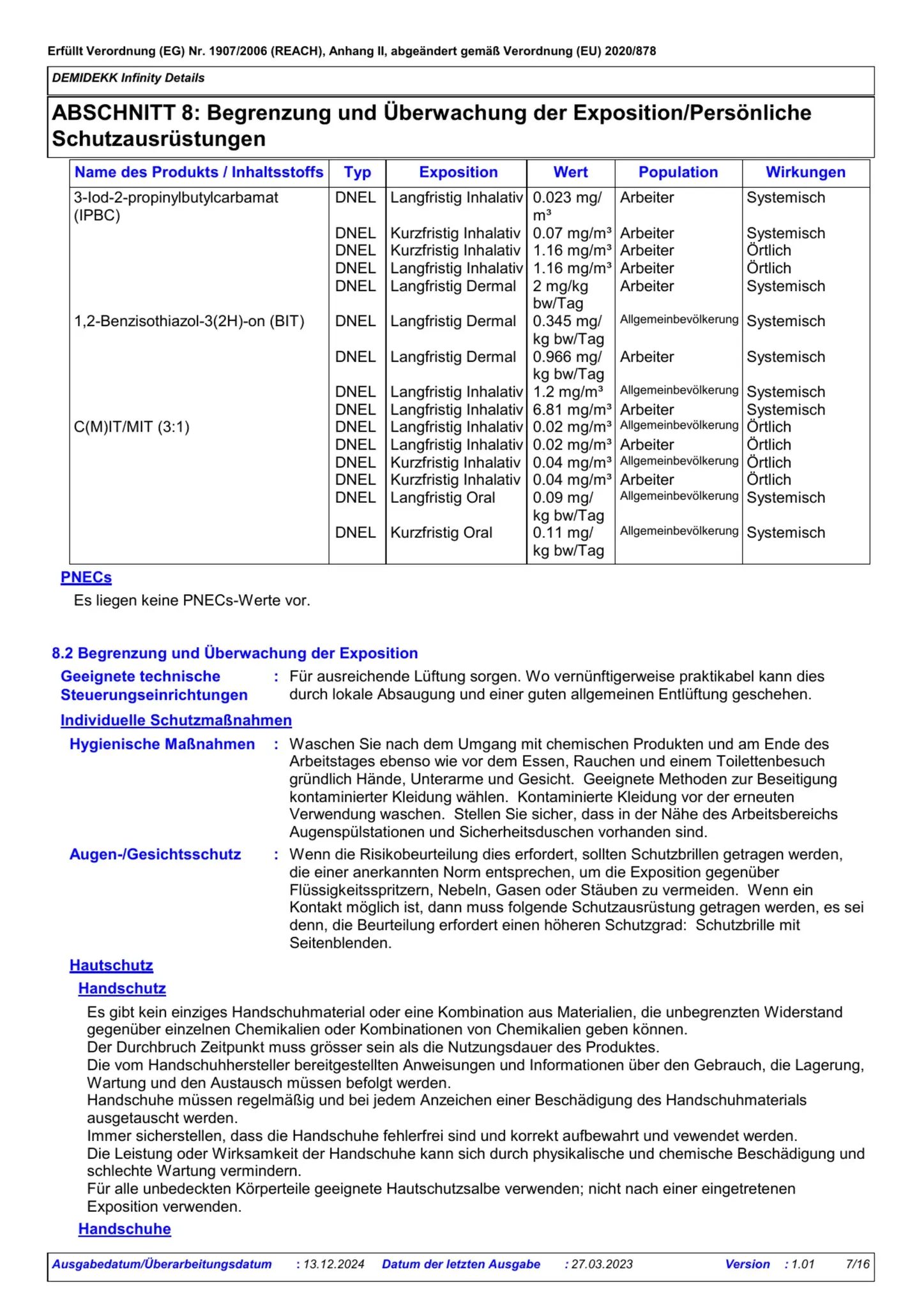 Sicherheitsdatenblatt Jotun Demidekk Infinity Details Seite 7
