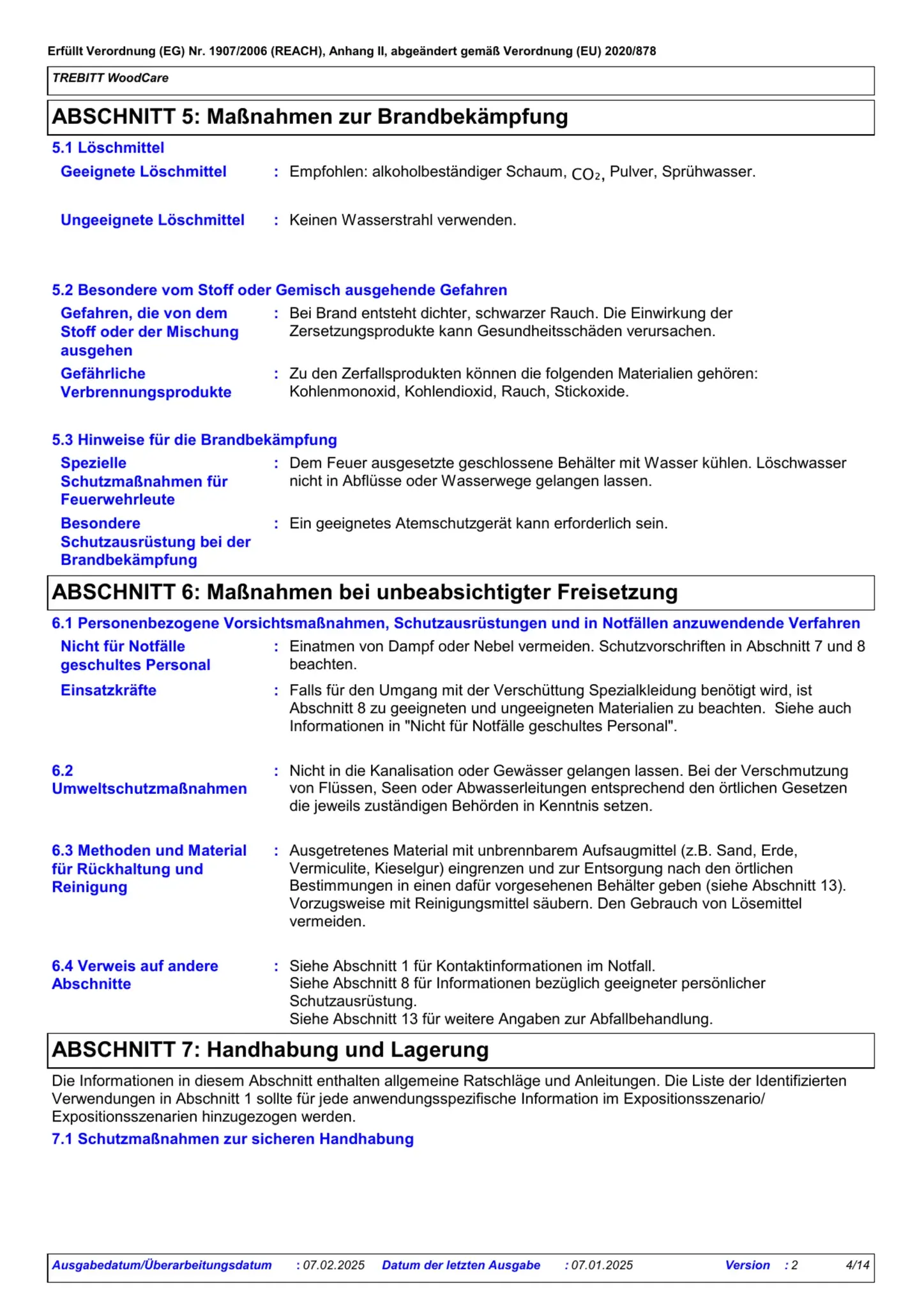 Sicherheitsdatenblatt Jotun Trebitt Woodcare Seite 4