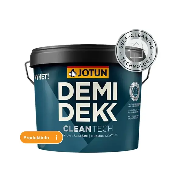 Jotun Demidekk Cleantech Gebinde, deckende selbstreinigende Holzfarbe für außen