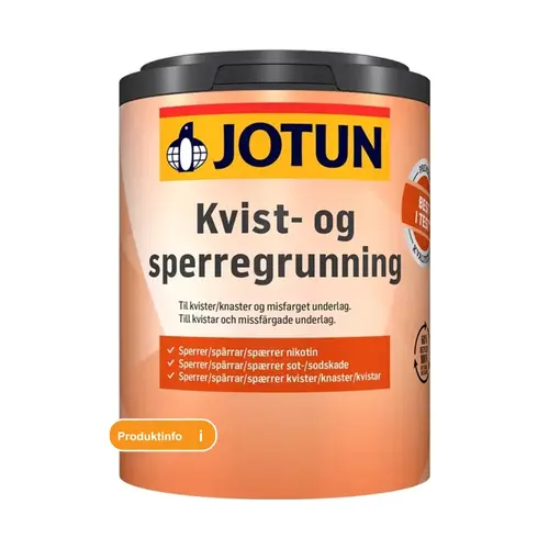 Kvist og Sperregrunning Kvist og Sperregrunning