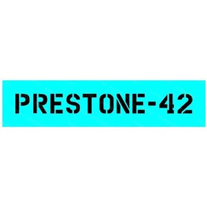 Prestone-42 Stencil